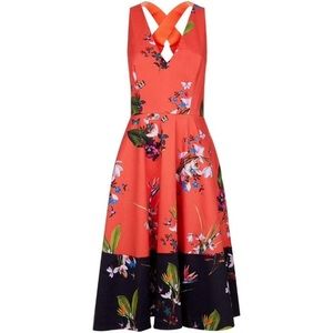Ted Baker Tropical long dress